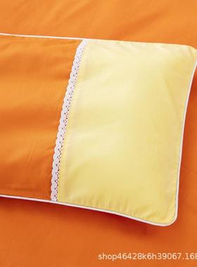 幼六儿园纯棉被子三件套件套童套被芯儿褥子垫被套枕芯TK-65463枕