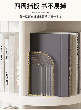 书本架旋转式落地置物架童小47535书实柜一体靠墙木可移动书杂儿