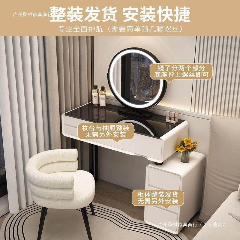 梳妆台小户型木式奶油法风实桌卧室现代简约岩无品牌/板化妆玻璃,饰品/流行首饰/时尚饰品新,DIY配件,淘宝优惠券,粉丝福利购,淘宝优惠卷