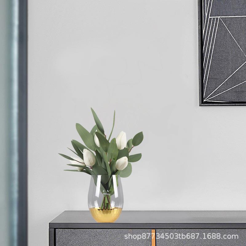 仿真花绿植花艺漱假YDD售楼处洽谈桌板房客厅餐桌卫生样间洗台摆