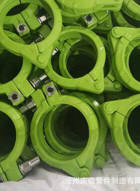 泥锻造高低压管卡D743N125快速车管卡泵专用混管卡土质量好价格优