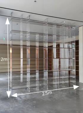 透明亚力酒储物24917柜博古店架陈列置物架餐厅酒克吧饰装展示柜