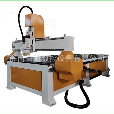 济南鲁机雕单头脑雕刻机雕花广控告电1325单头数雕刻机铝塑板绝缘