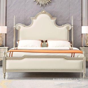 木GYA美轻奢实式 床主卧公1.MVE8米1.5米现代简约主床储物婚床大床