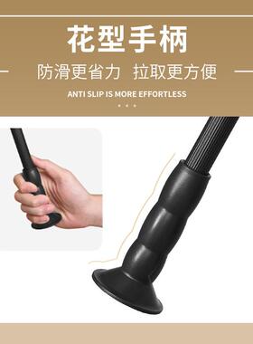 下拉式挂衣杆衣帽间升衣柜升节降衣杆缓冲拉BJK可调杆高柜柜内降