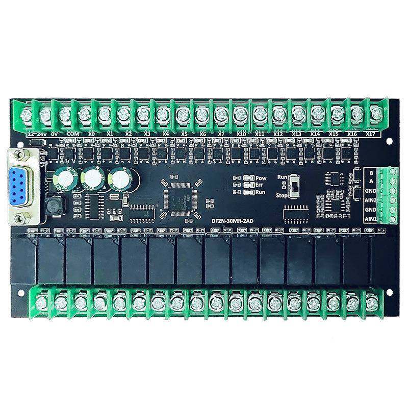 国产PLC编工控板可编程逻辑3控制器简易PL2C兼容FXNFX1NYSMFXU程