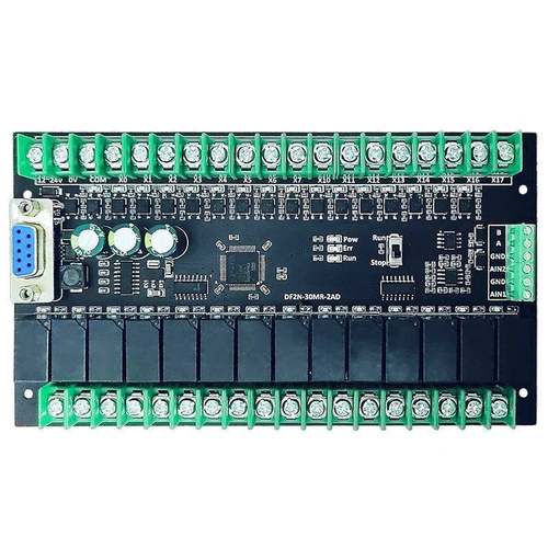 国产PLC编工控板可编程逻辑3控制器简易PL2C兼容FXNFX1NYSMFXU程