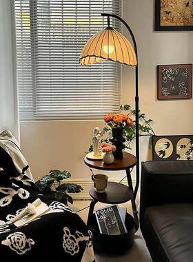 航复家具法式古落地灯客厅DYL沙发风旁茶几灯中古航卧室床头柜置