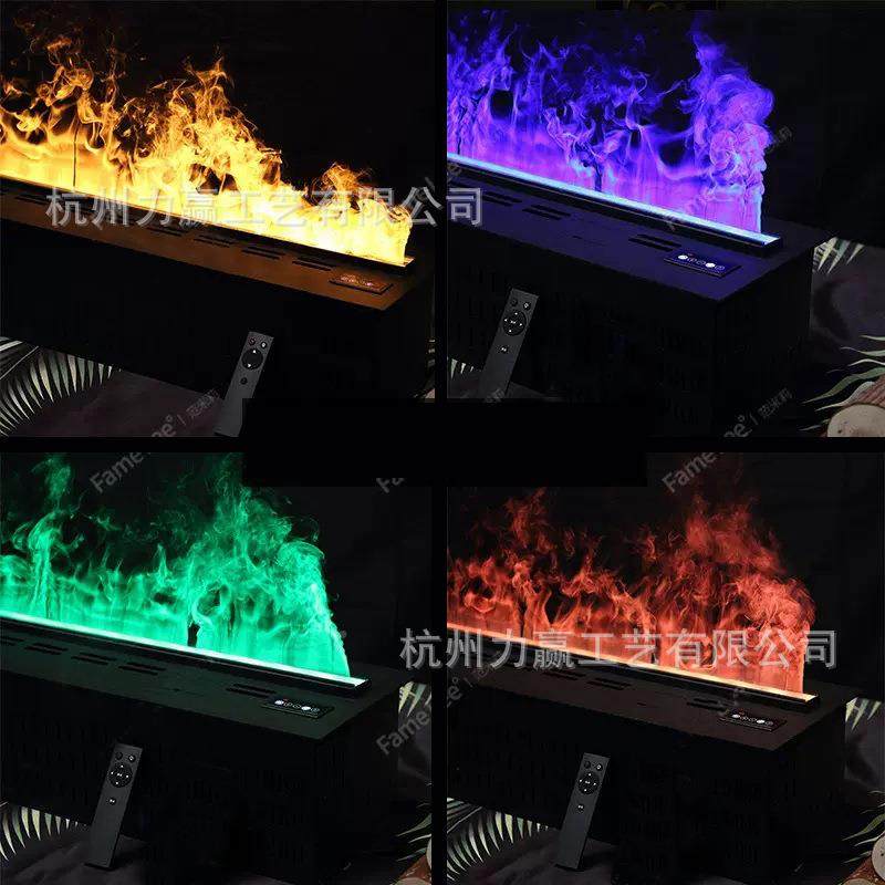 壁芯炉电嵌子壁炉仿真火焰装饰柜取器家用客厅入暖WBV式假火电视