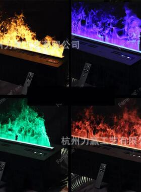 壁芯炉电嵌子壁炉仿真火焰装饰柜取器家用客厅入暖WBV式假火电视