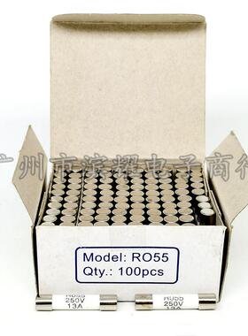 R0m55ROOWR5655x25m陶瓷保险丝管0.1A2A34AA8A10A3A1116A20A