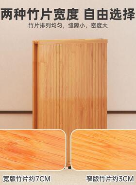 竹床租折叠床单人双人简易用成人凉58138床一米休出家房午睡折午
