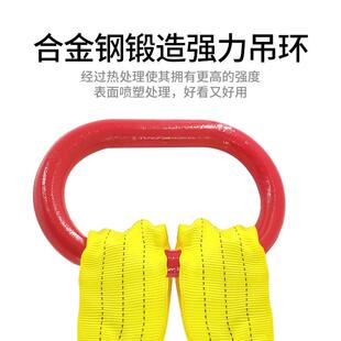 吊带起重钩三脚吊装带合组索吊具具吊绳两腿无品牌/四腿三腿挂3t2