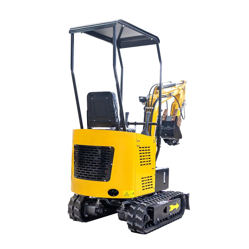 工厂挖现货200kg遥控洲迷你掘机出1口234欧家用挖沟钻孔遥控操作