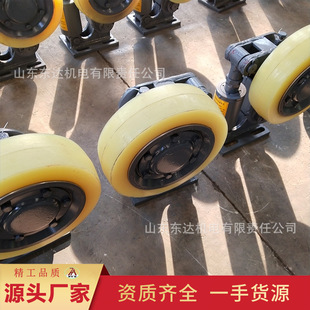 规格齐全L46KA滚轮罐耳460mm碟簧缓冲聚氨酯滚轮罐耳