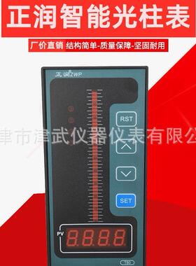 正润智能光柱表虹润显示仪T803单光柱显示测控仪液位显示仪表