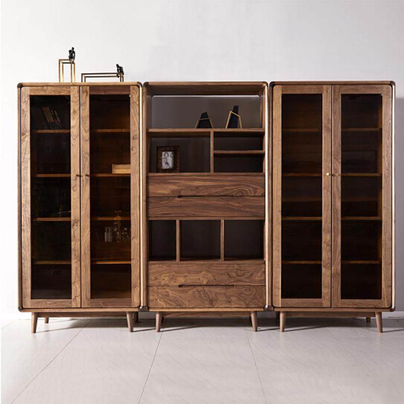 北欧全实木黑胡桃木书架樱桃木原木置物收纳架书橱玄关柜组合书柜,机械设备,其他机械设备,淘宝优惠券,粉丝福利购,淘宝优惠卷