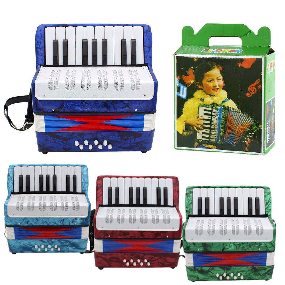 8贝斯17键赛璐璐儿童手风琴兴趣培养手风琴乐器益智玩具音乐