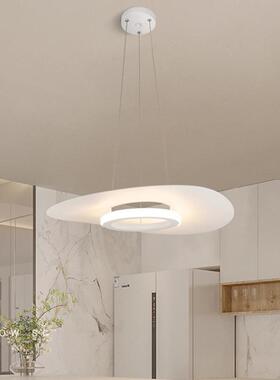 现飞碟厅吊灯台代简约新款样板间餐设计师创意餐桌艺术吧装JVT饰