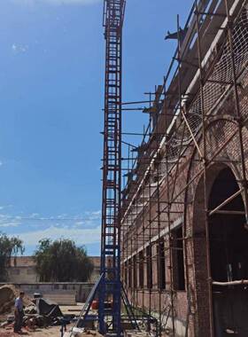 2025建工地物料提升机,筑双笼单笼施门工升降机建筑提91355机升龙