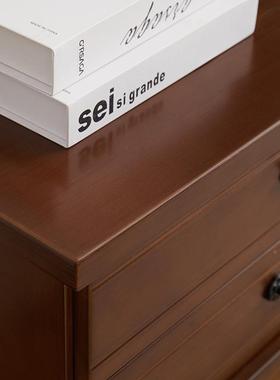 实组木IKE电视现代简约小型客厅茶柜几合欧式地柜经济新中式电视