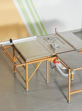 加大加木折工精子密推台锯多功52765能一体机工作台无尘母宽锯叠