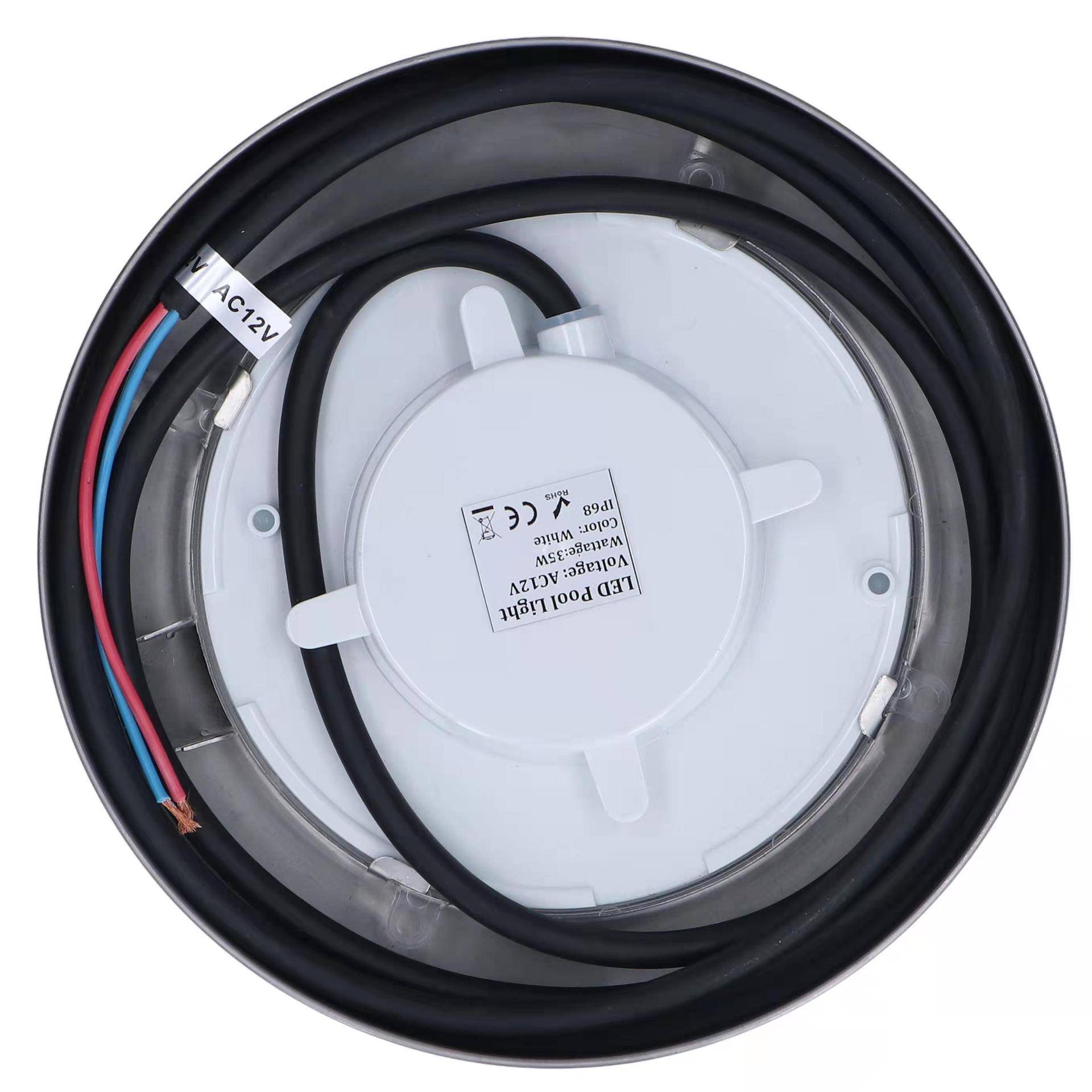 LESL-P-2A-D不锈钢挂壁泳池灯1825W式3WW水池泳5池壁灯景观水下灯