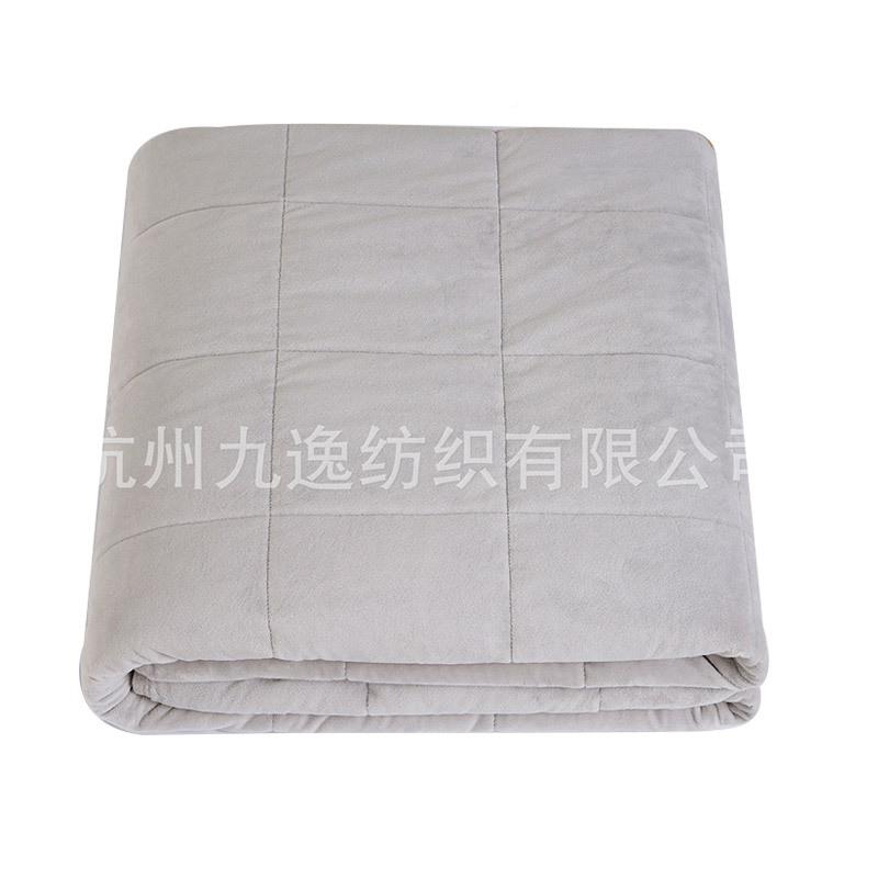 IXM跨境舒抑适重被力颗粒玻璃珠填充重力毯松郁放被重力被