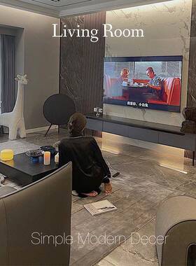 式轻奢板圆形茶几意组小户型47450客厅家用简约现代极合简设计师