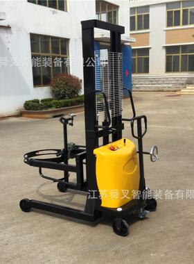 厂升家电动桶堆高32785车倒料油车车油压装卸车高半自动圆桶倾到