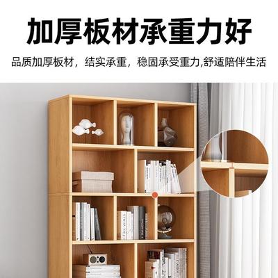 简易架书柜简约落地33074学生家用卧室展示柜收书储纳柜子小柜物