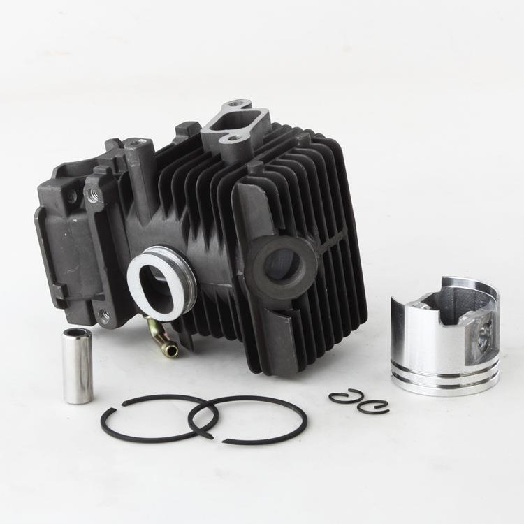 厂家直汽销油锯MS192汽缸活塞缸192套总成配链条锯油伐木锯锯件