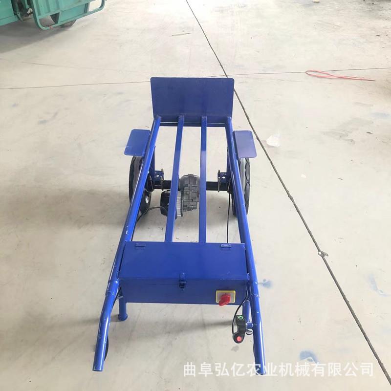 工地电动手推车灰板斗车搬运上车养殖拉粪车家TQW用料粮米食面平