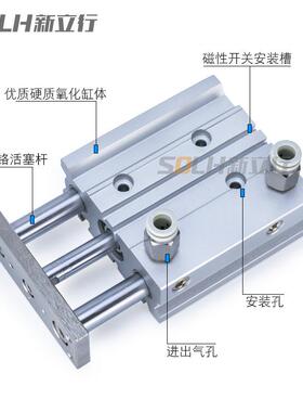 三轴气缸MGPMM100-50ZPMGP1DQO00-125ZMGM100-200ZMGPM100-375Z