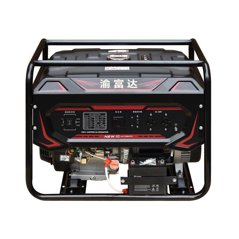 汽油发电机微型3KW5KW6KW8千瓦纯铜家用小型发电机工地220V三相