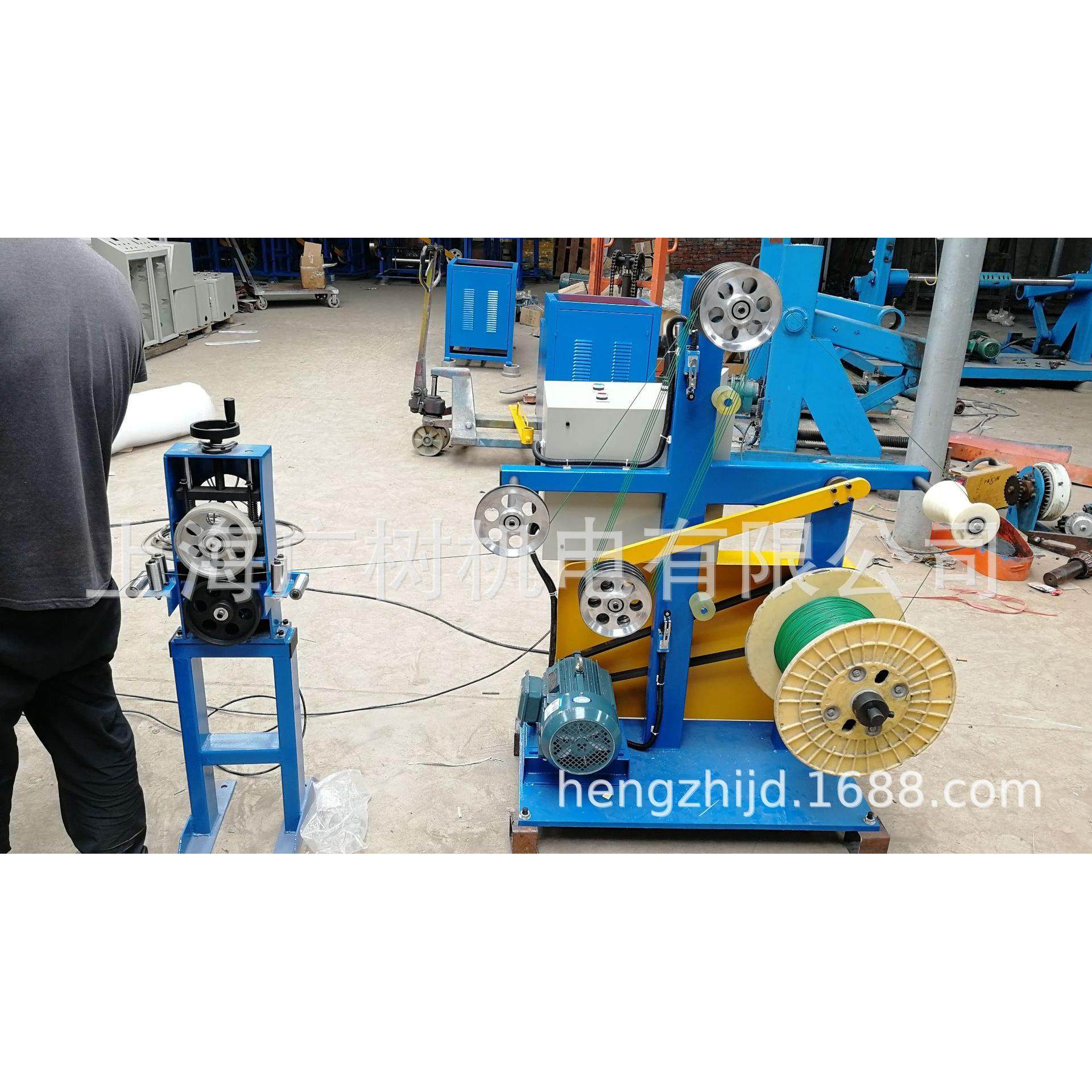 上海广树钢丝绳成卷机自动成圈机 钢丝绳打圈机 钢丝绳倒盘机,运动/瑜伽/健身/球迷用品,穿线机及配件,淘宝优惠券,粉丝福利购,淘宝优惠卷