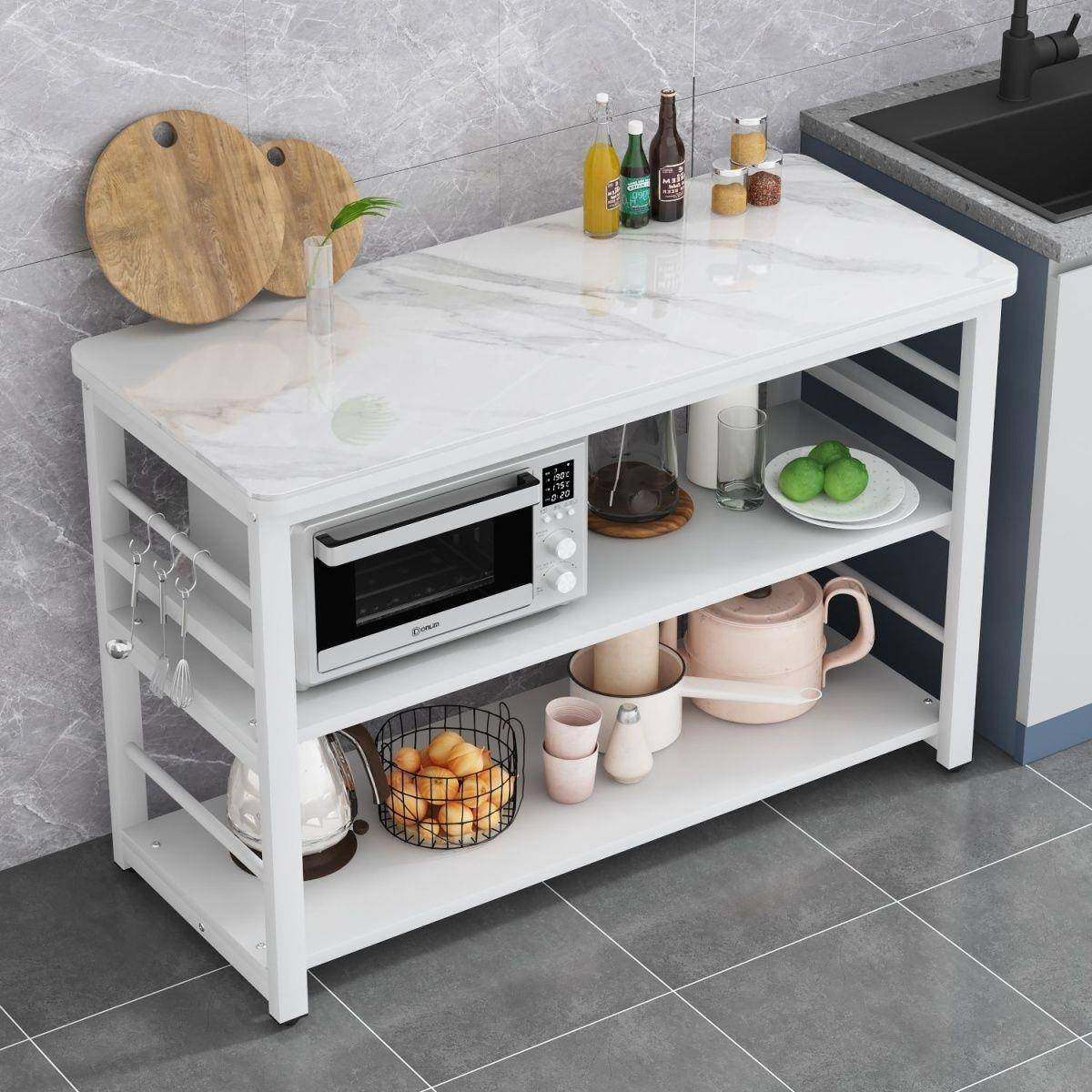 岩板厨房置物架多功能操作台微波炉烤箱落地多层收纳家用切菜,农用物资,其他肥料,淘宝优惠券,粉丝福利购,淘宝优惠卷