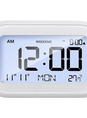 闹钟学生专用起床神器多功能智能电子时钟儿童钟表男女孩LED显示