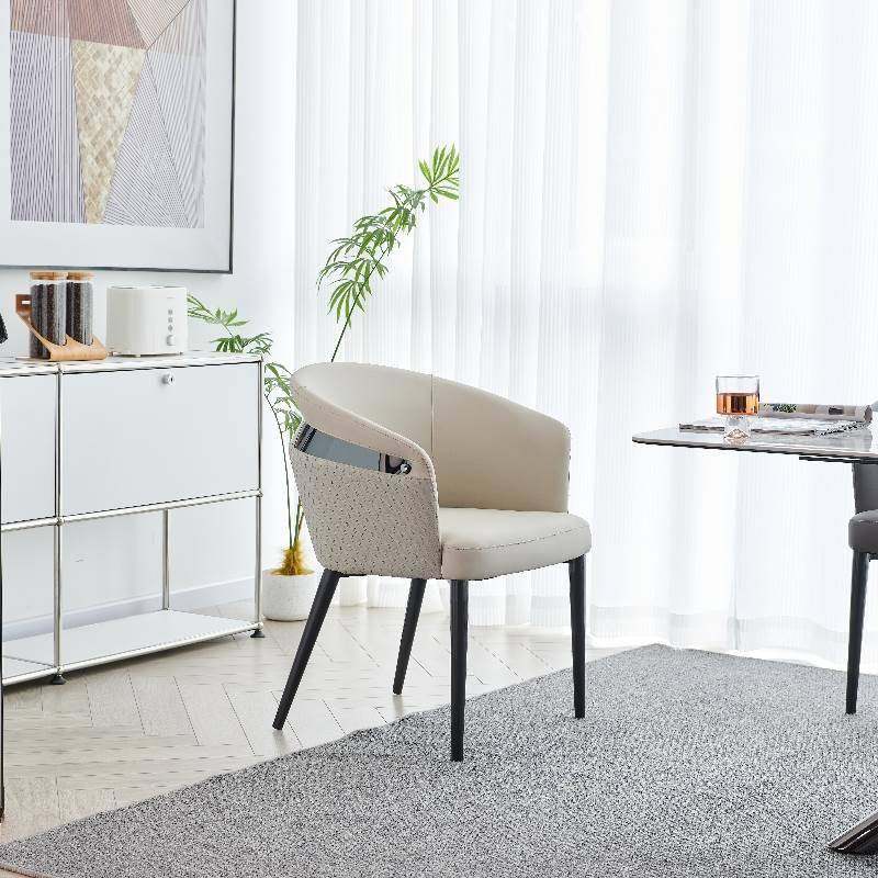 北欧轻奢靠背高档餐椅现代简约家用酒店椅子样板间皮艺软包洽谈椅,工业油品/胶粘/化学/实验室用品,其他实验室设备,淘宝优惠券,粉丝福利购,淘宝优惠卷