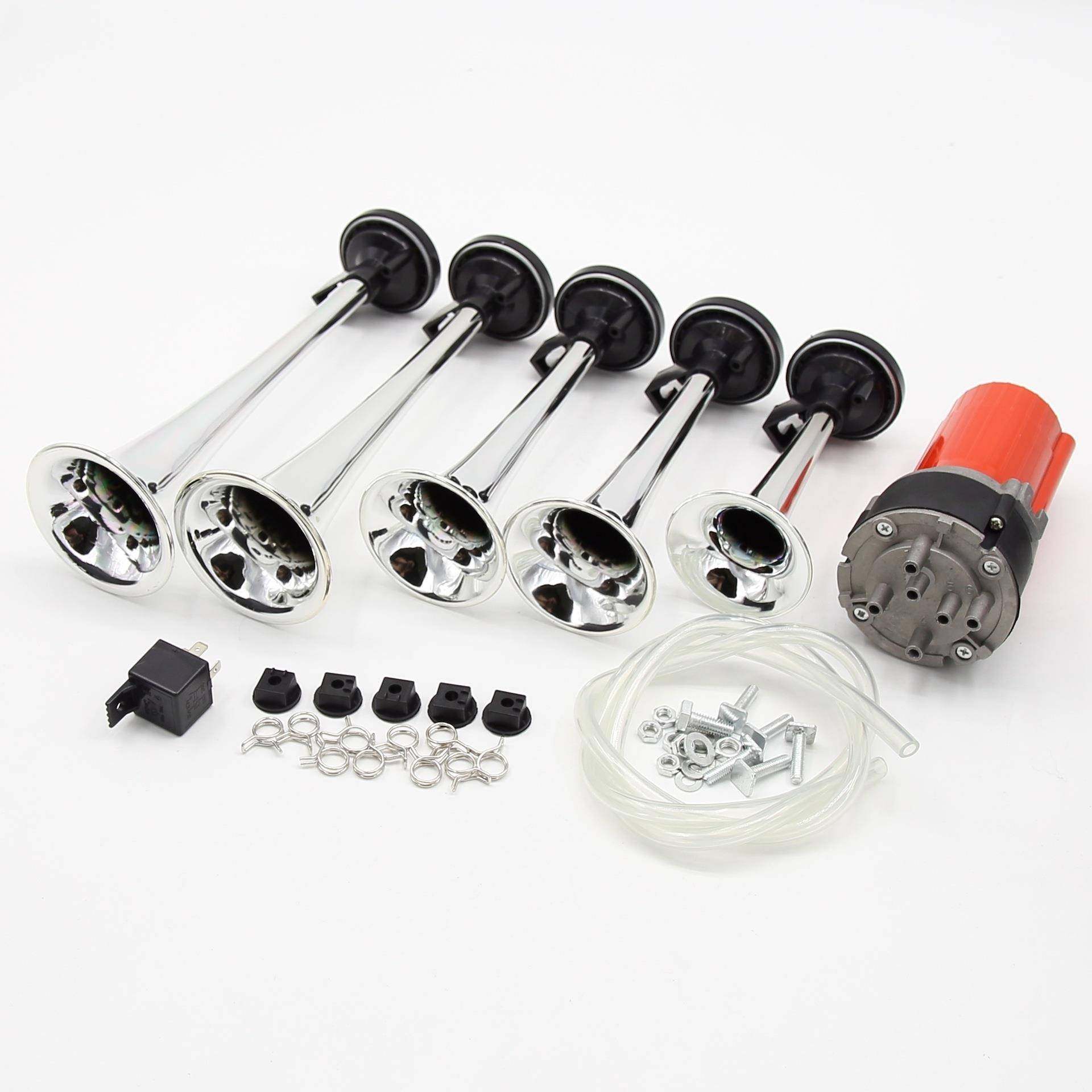 DHKA亚冠-AS045C现货五管电动泵音乐气喇叭爵士乐货车卡车用