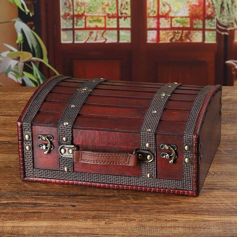 欧式拍摄道具海盗宝箱复古手工收纳箱长方形手提收纳盒首饰盒,农用物资,其他肥料,淘宝优惠券,粉丝福利购,淘宝优惠卷