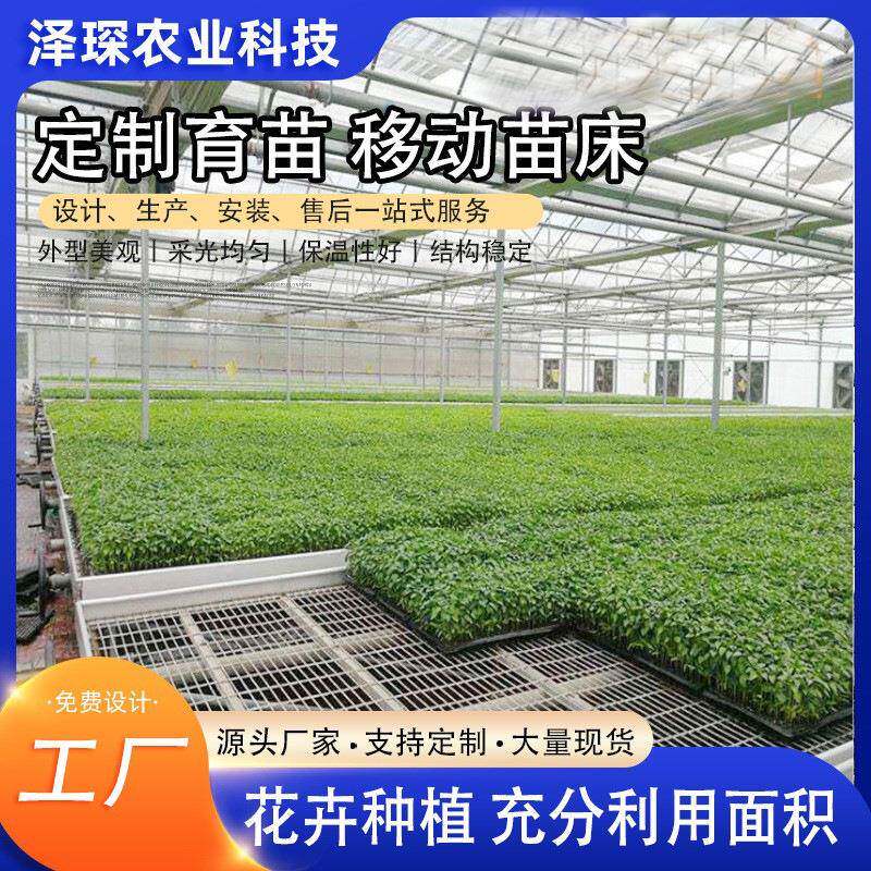 蔬菜育苗养殖种植花卉大棚苗床温室花园育苗床镀锌移动苗床
