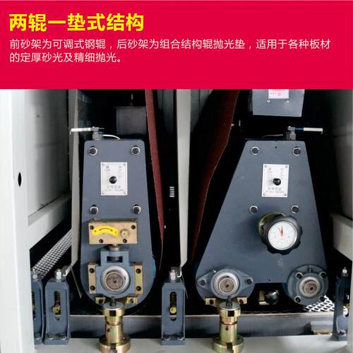 全1000自动吸木工抛光机木门塑门柜橱门板漆抛光机打底磨机异形砂