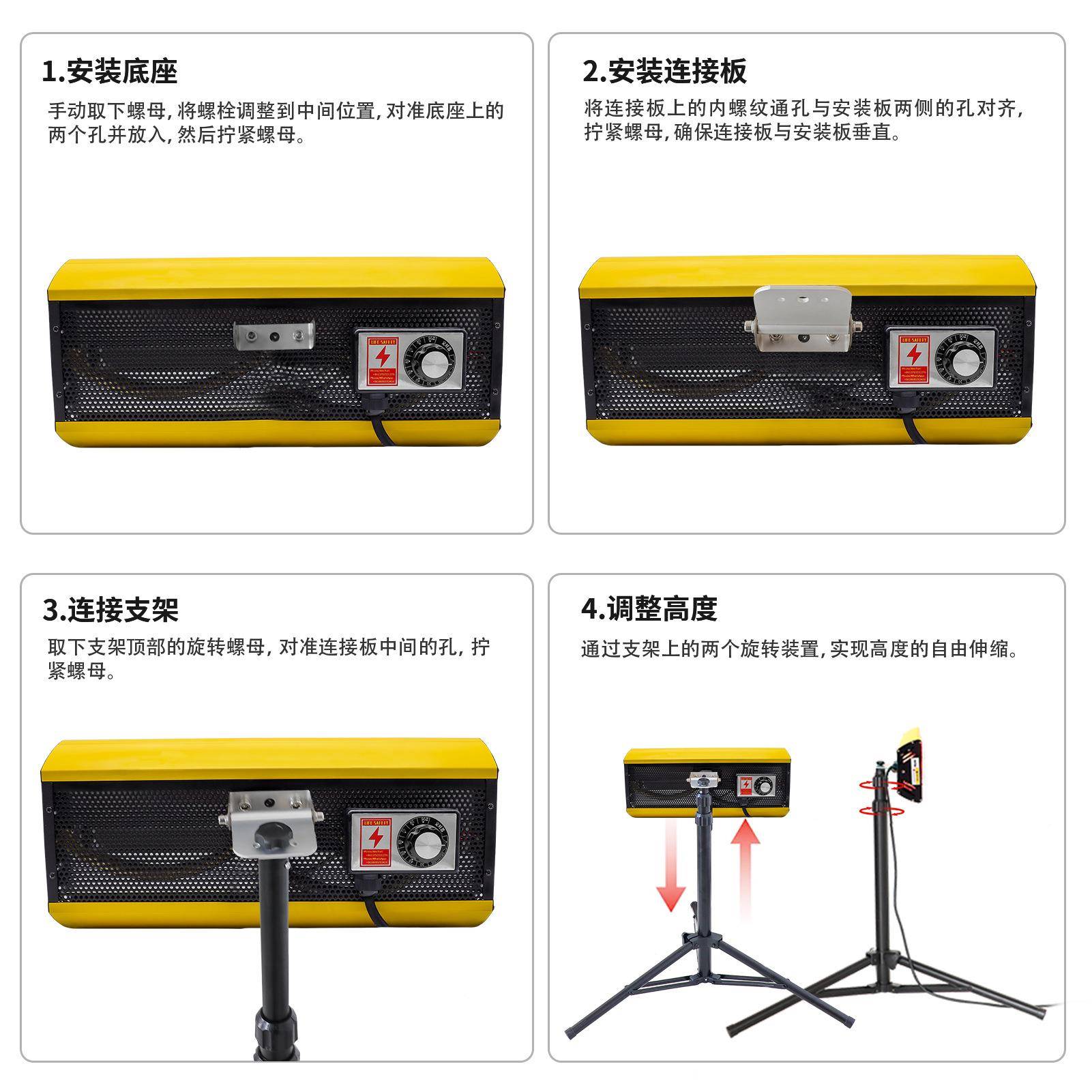 2000VYYW烤红外汽车灯烤漆房喷漆烤灯手持油漆漆烤灯汽车修补