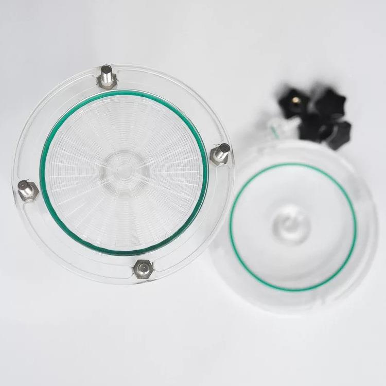 PC150实验耐酸碱平过板微孔滤膜滤器碟式平板单强酸碱溶室剂过滤