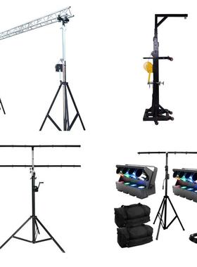 广东4厂家出售晚会灯光米手摇三脚架重型6.2米GHZ黑色灯架