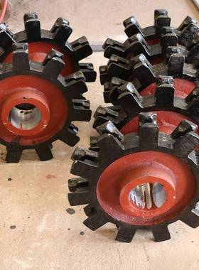 提升机齿链轮矿用斗式提升机多链条传链动链轮NE35530板链健齿轮