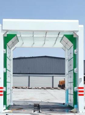 龙门货车洗车YVC机刷门式无车机混凝洗土搅拌车龙门架洗车机