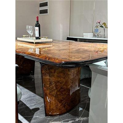 宾3585长利长餐桌BENTL饭EY高端别方形大理石餐厅桌设计墅师工厂