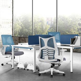 办公WSN电脑椅家用网布办办公椅简椅约转椅升椅公室人体工学降职